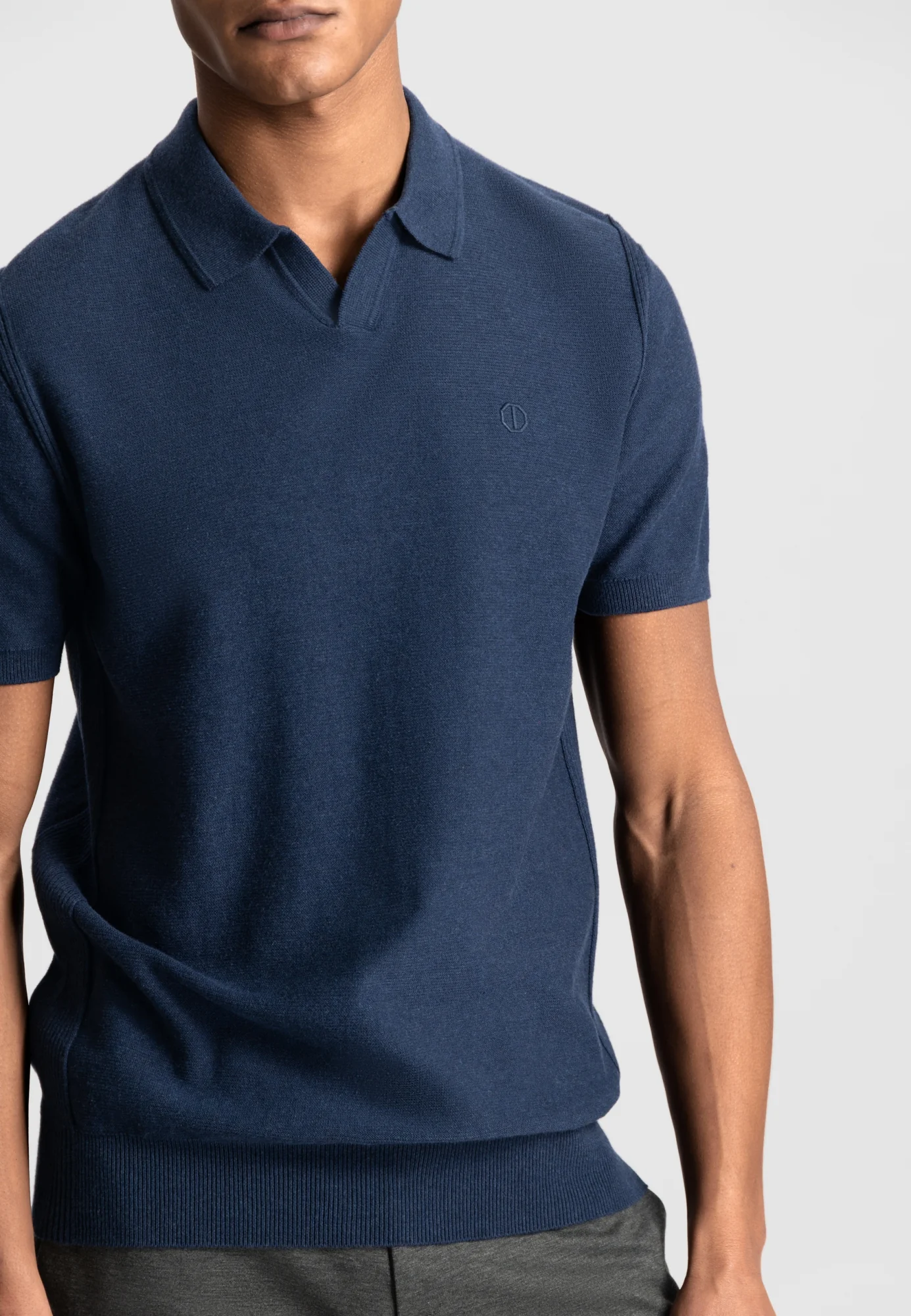 Polo's korte mouw navy Dstrezzed - Image 4
