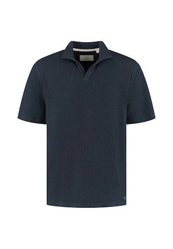 Polo's korte mouw navy Dstrezzed