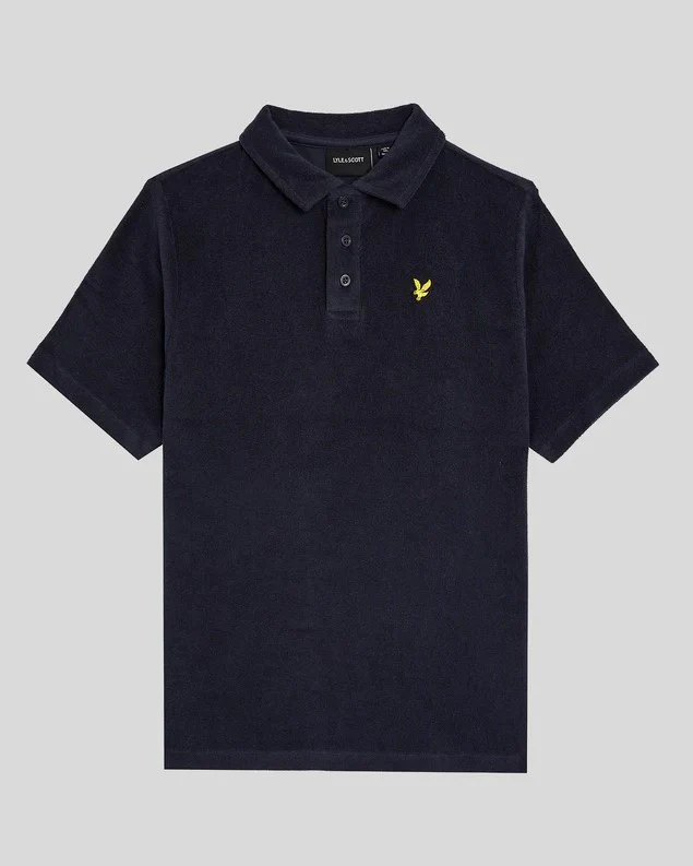 Polo's korte mouw navy Lyle & Scott
