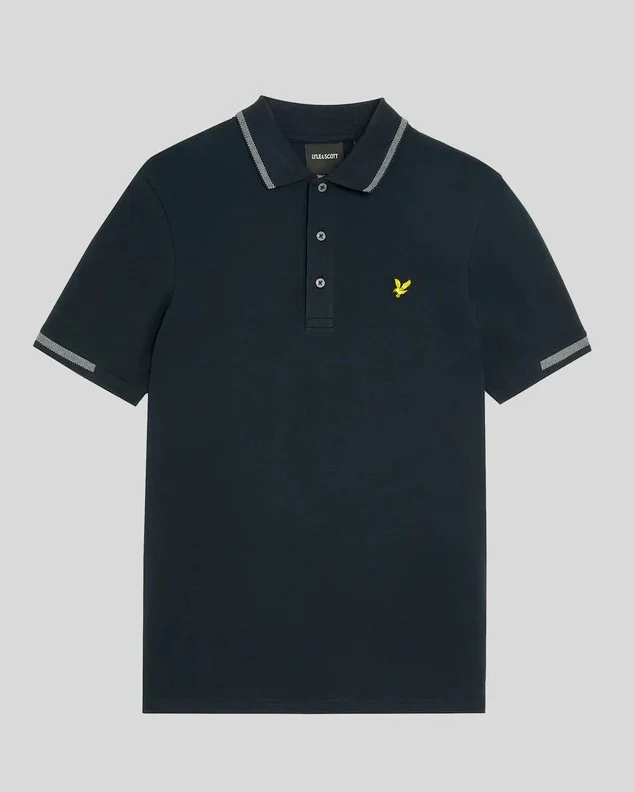 Polo's korte mouw navy Lyle & Scott - Image 3