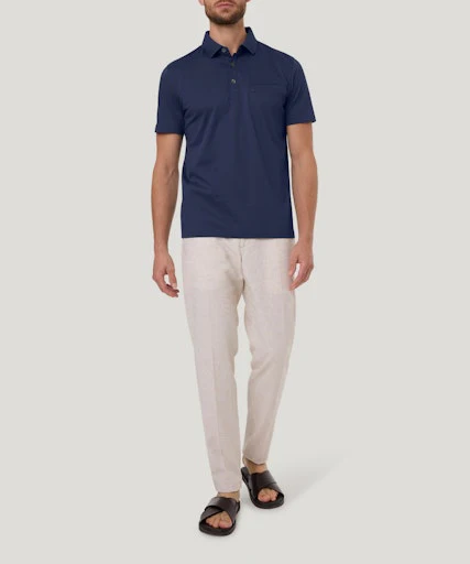 Polo's korte mouw navy Pierre Cardin - Image 3