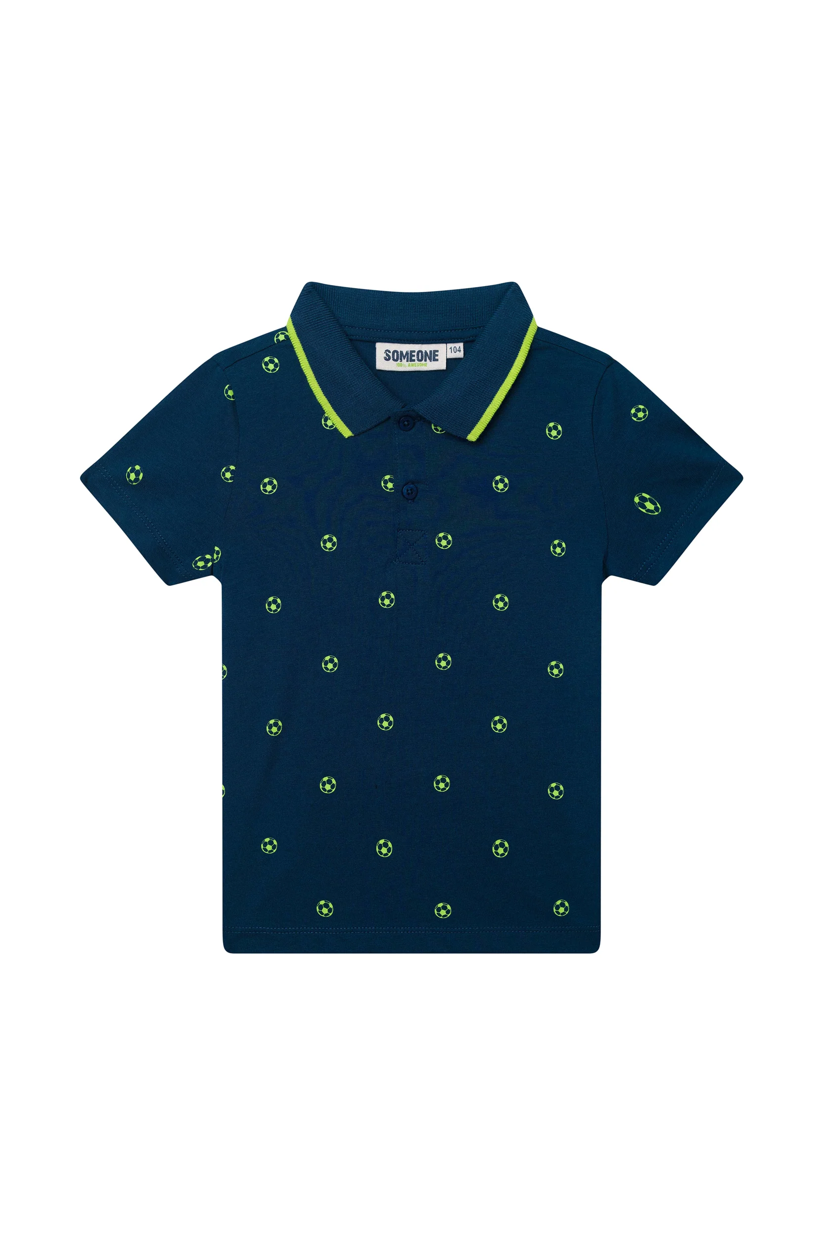 Polo's korte mouw navy Someone
