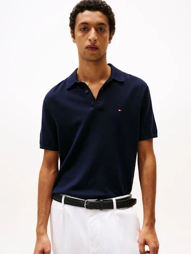 Polo's korte mouw navy Tommy Hilfiger