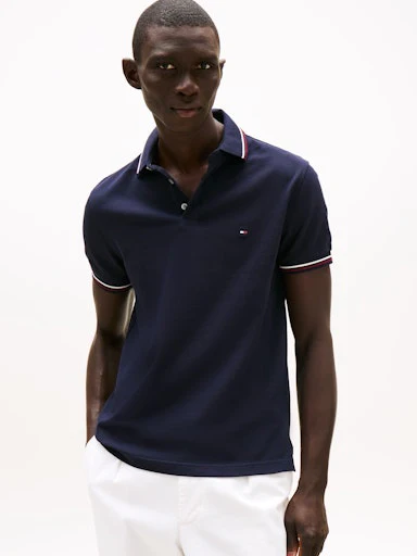 Polo's korte mouw navy Tommy Hilfiger - Image 2