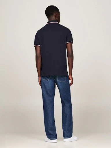 Polo's korte mouw navy Tommy Hilfiger - Image 3
