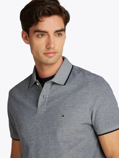 Polo's korte mouw navy Tommy Hilfiger - Image 4