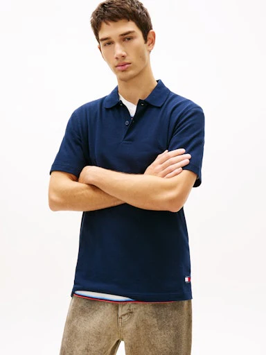 Polo's korte mouw navy Tommy Jeans
