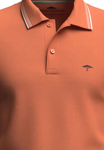Polo's korte mouw oranje Fynch-Hatton