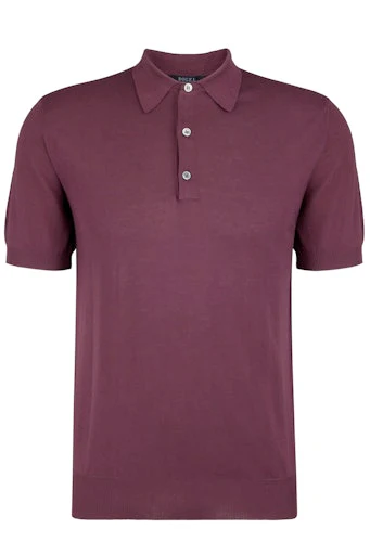 Polo's korte mouw rood DIGEL