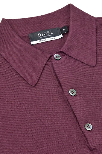 Polo's korte mouw rood DIGEL - Image 2