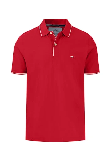 Polo's korte mouw rood Fynch-Hatton