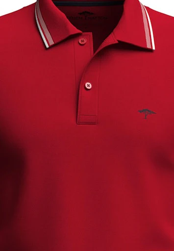 Polo's korte mouw rood Fynch-Hatton
