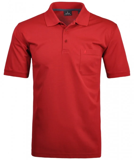 Polo's korte mouw rood Ragman