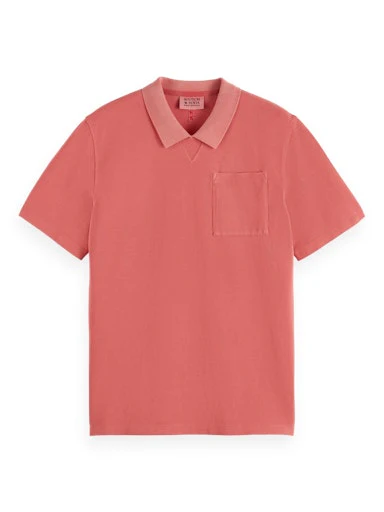 Polo's korte mouw rood Scotch & Soda