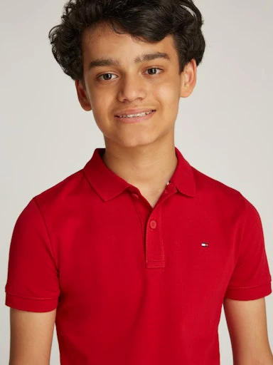 Polo's korte mouw rood Tommy Hilfiger - Image 3