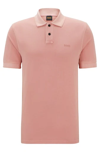 Polo's korte mouw roze Boss Men Black