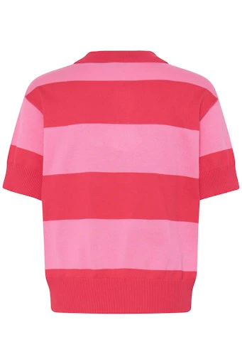 Polo's korte mouw roze ICHI - Image 2