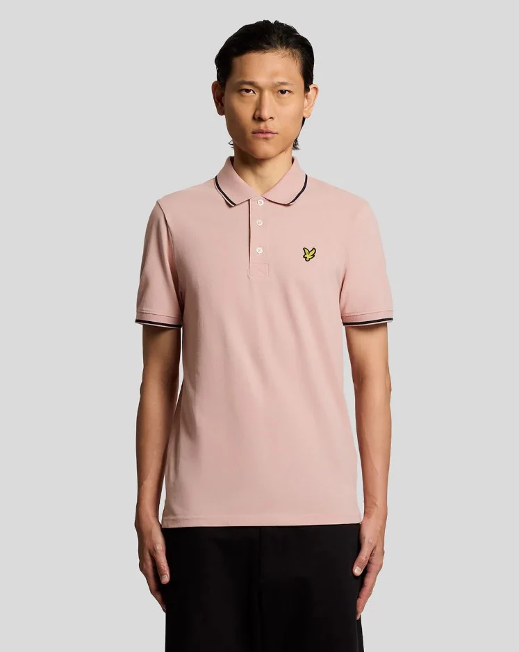 Polo's korte mouw roze Lyle & Scott