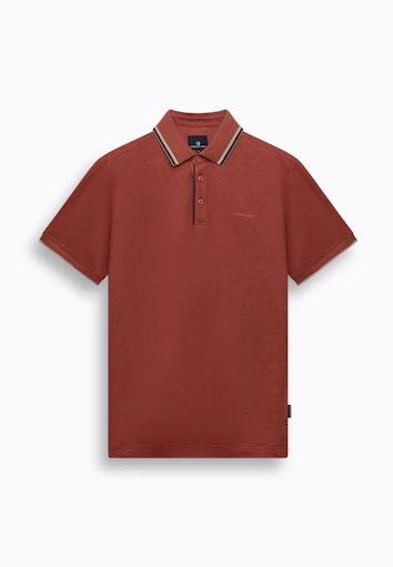 Polo's korte mouw roze State of Art