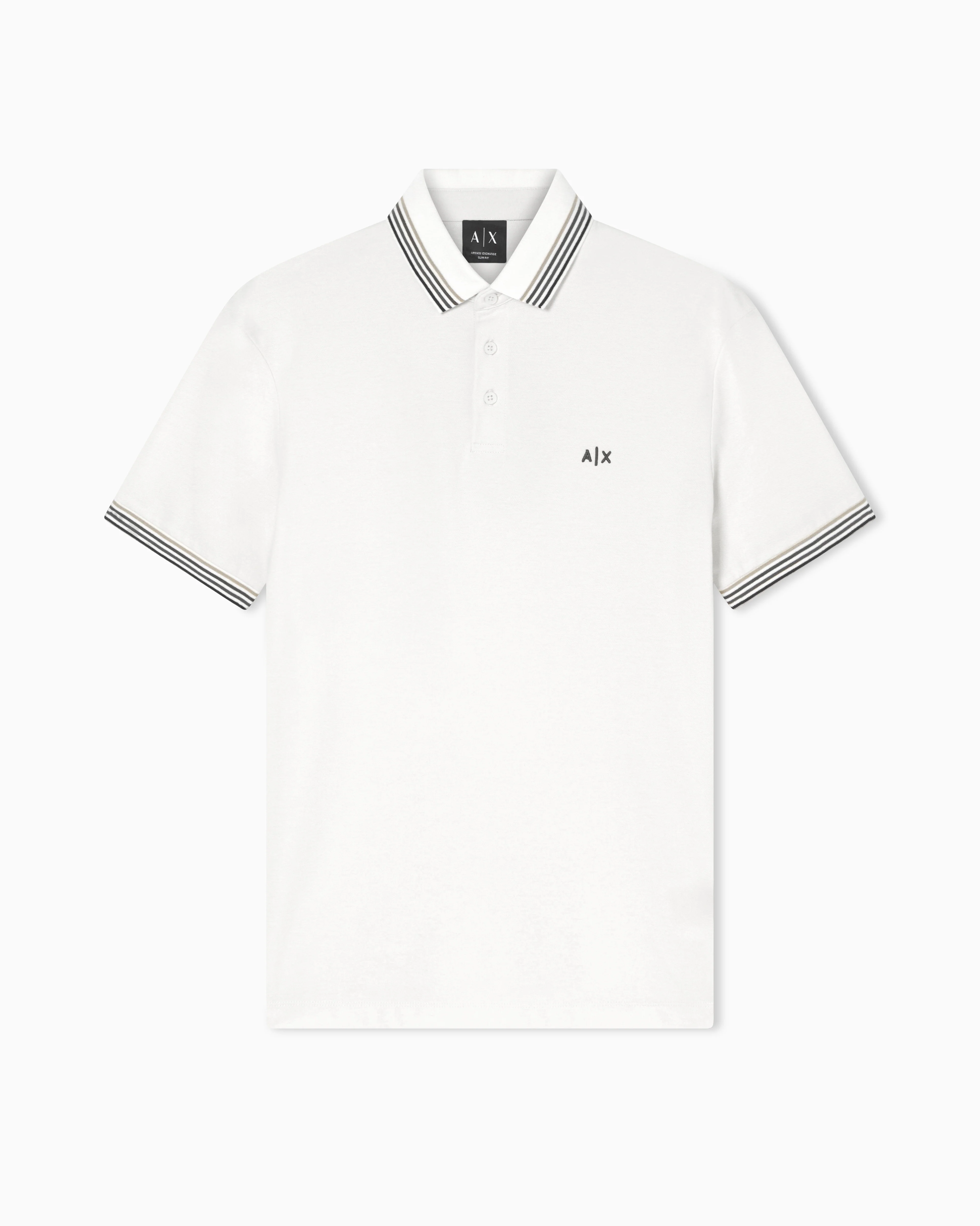 Polo's korte mouw wit Armani Exchange