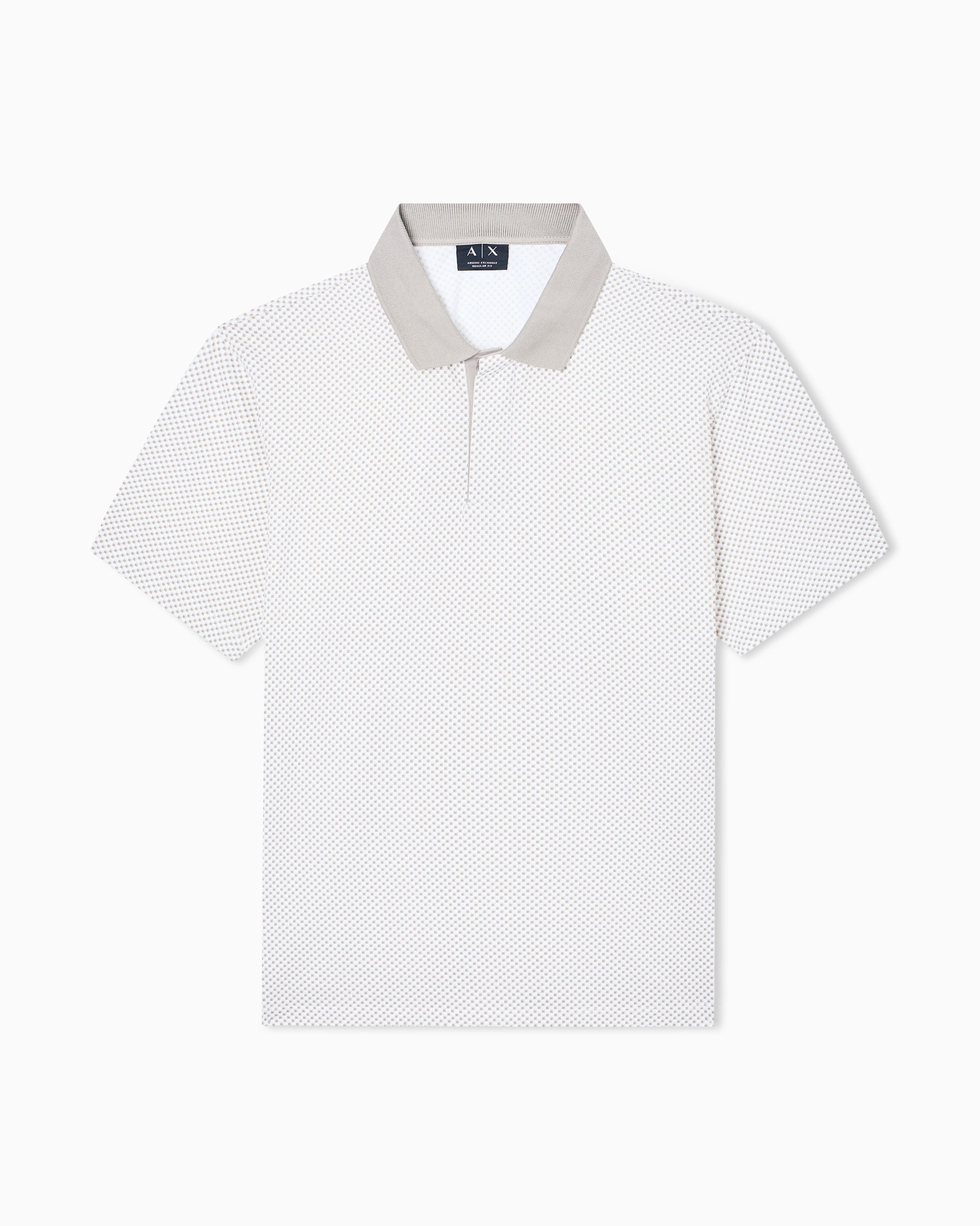 Polo's korte mouw wit Armani Exchange