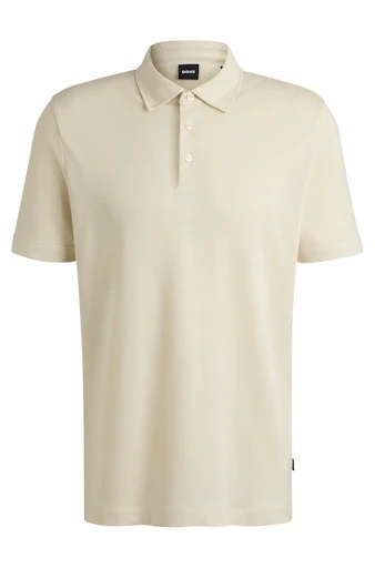 Polo's korte mouw wit Boss Men Black