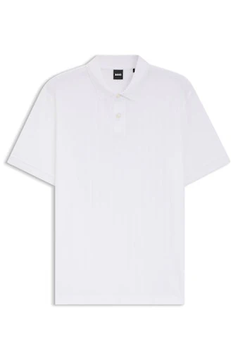 Polo's korte mouw wit Boss Men Black