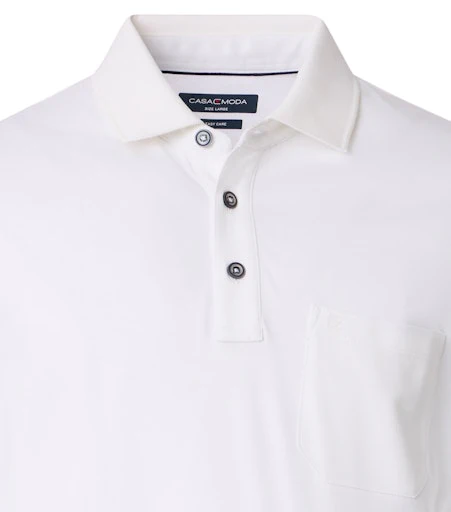Polo's korte mouw wit Casa Moda - Image 3