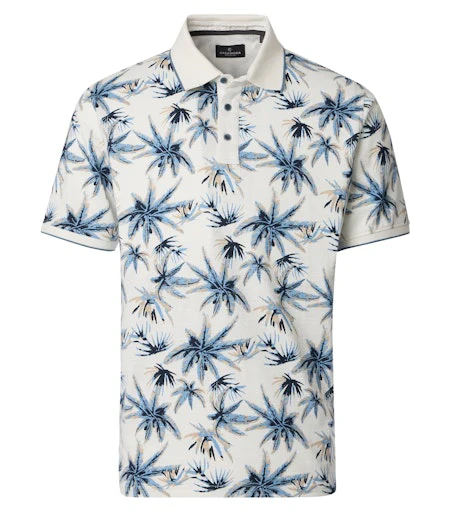 Polo's korte mouw wit Casa Moda