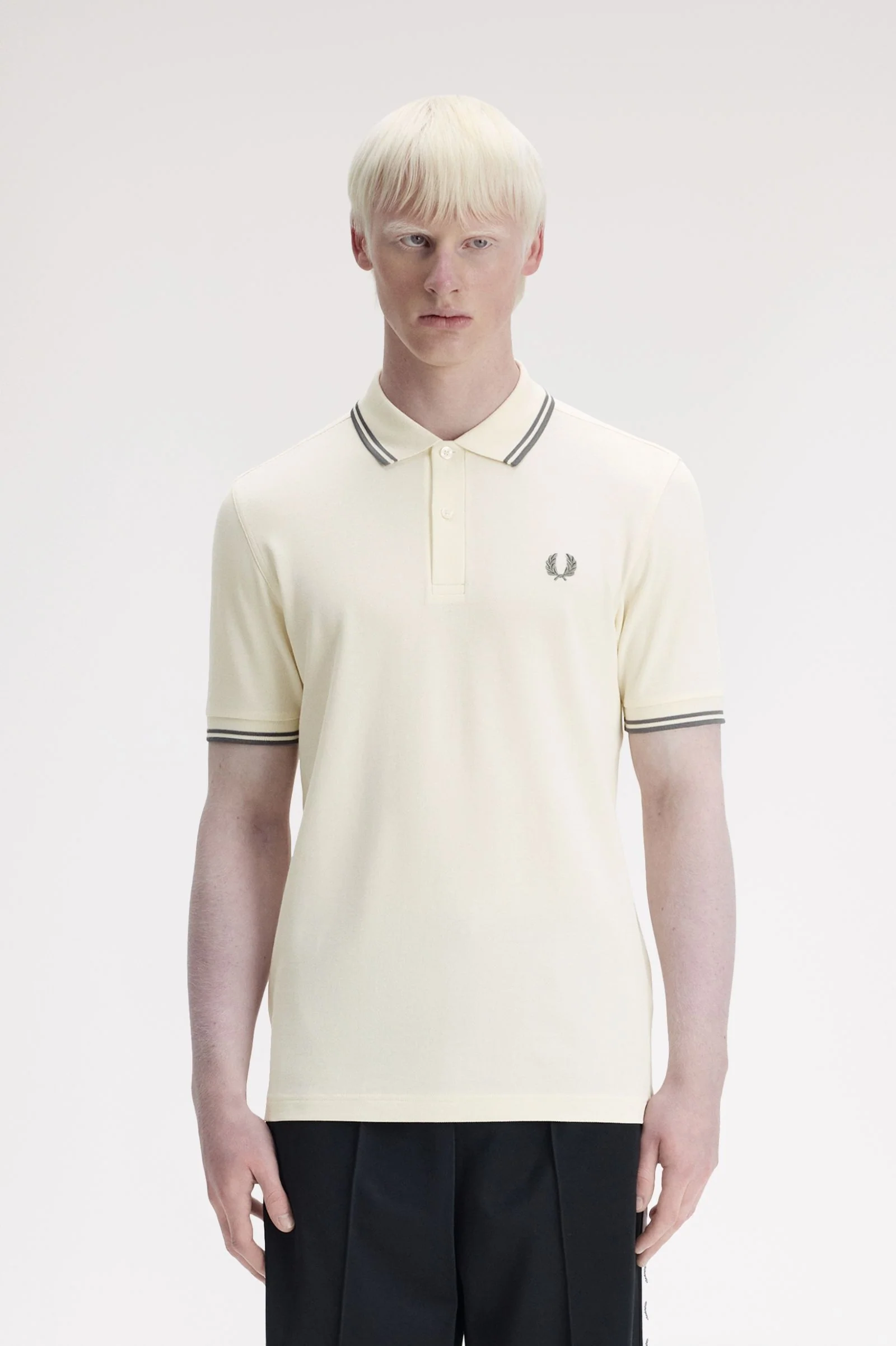 Polo's korte mouw wit Fred Perry