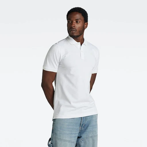Polo's korte mouw wit G-Star Raw