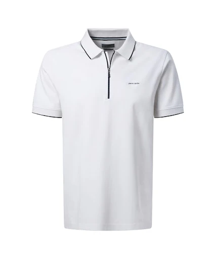 Polo's korte mouw wit Pierre Cardin