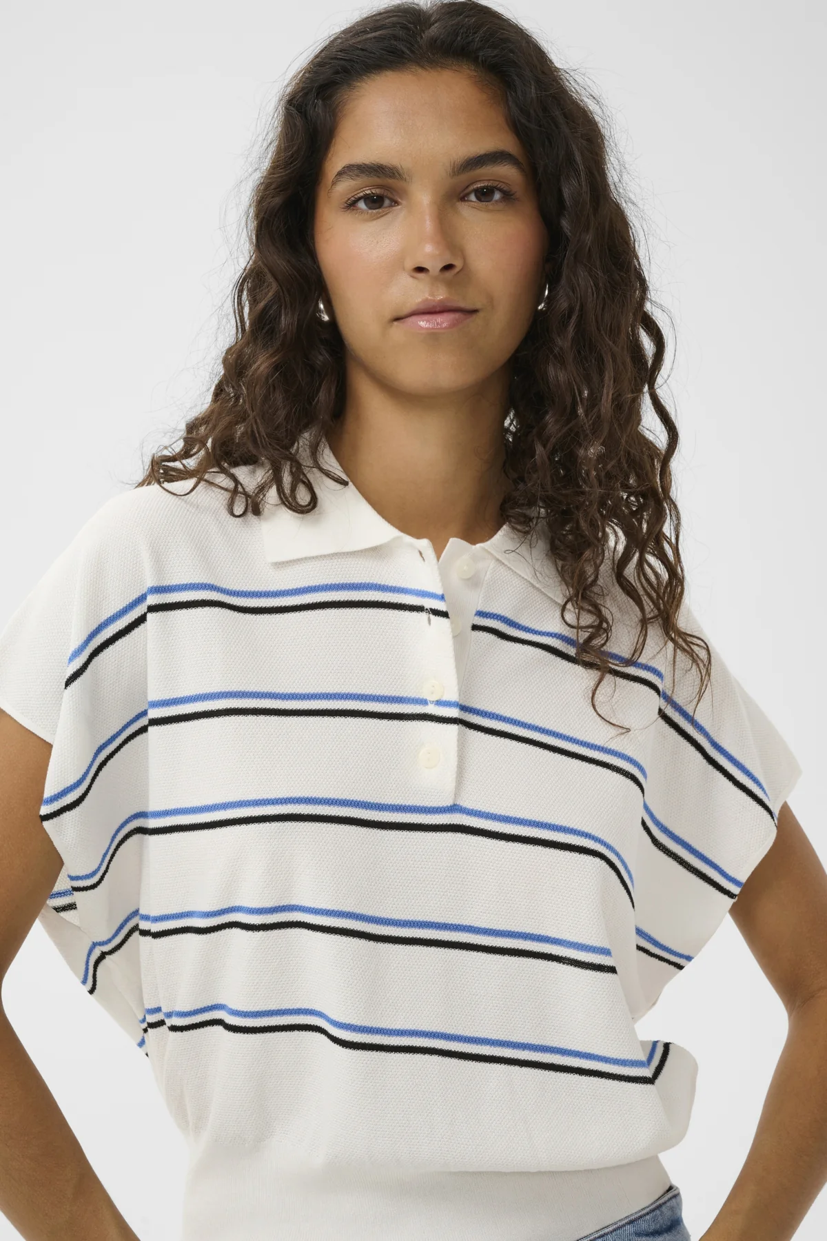 Polo's korte mouw wit Soaked In Luxury - Image 4