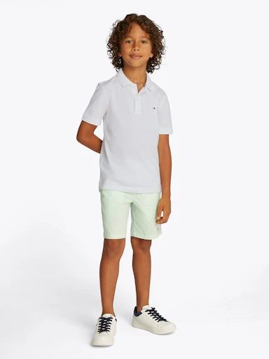 Polo's korte mouw wit Tommy Hilfiger