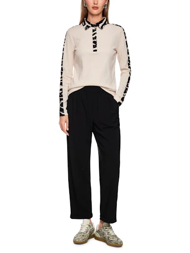 Polo's lange mouw zwart Marc Cain Sports - Image 2