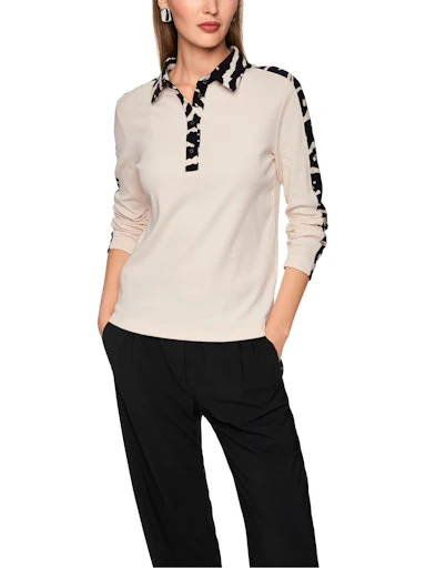 Polo's lange mouw zwart Marc Cain Sports - Image 5
