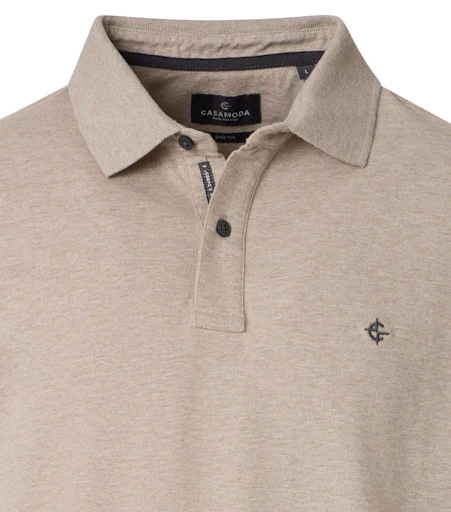 Polo's lange mouw beige Casa Moda - Image 3
