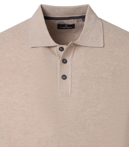 Polo's lange mouw beige Casa Moda - Image 2