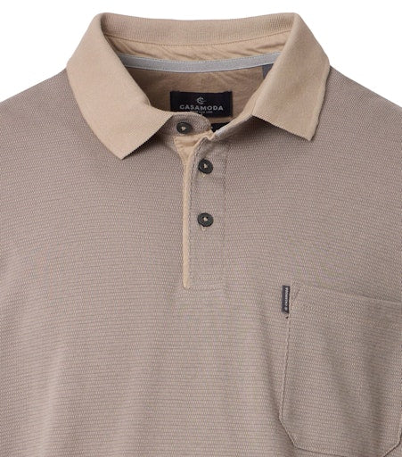 Polo's lange mouw beige Casa Moda - Image 3
