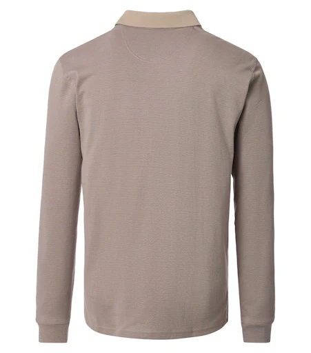Polo's lange mouw beige Casa Moda - Image 4