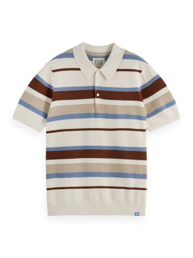 Polo's korte mouw beige Scotch & Soda - Image 3