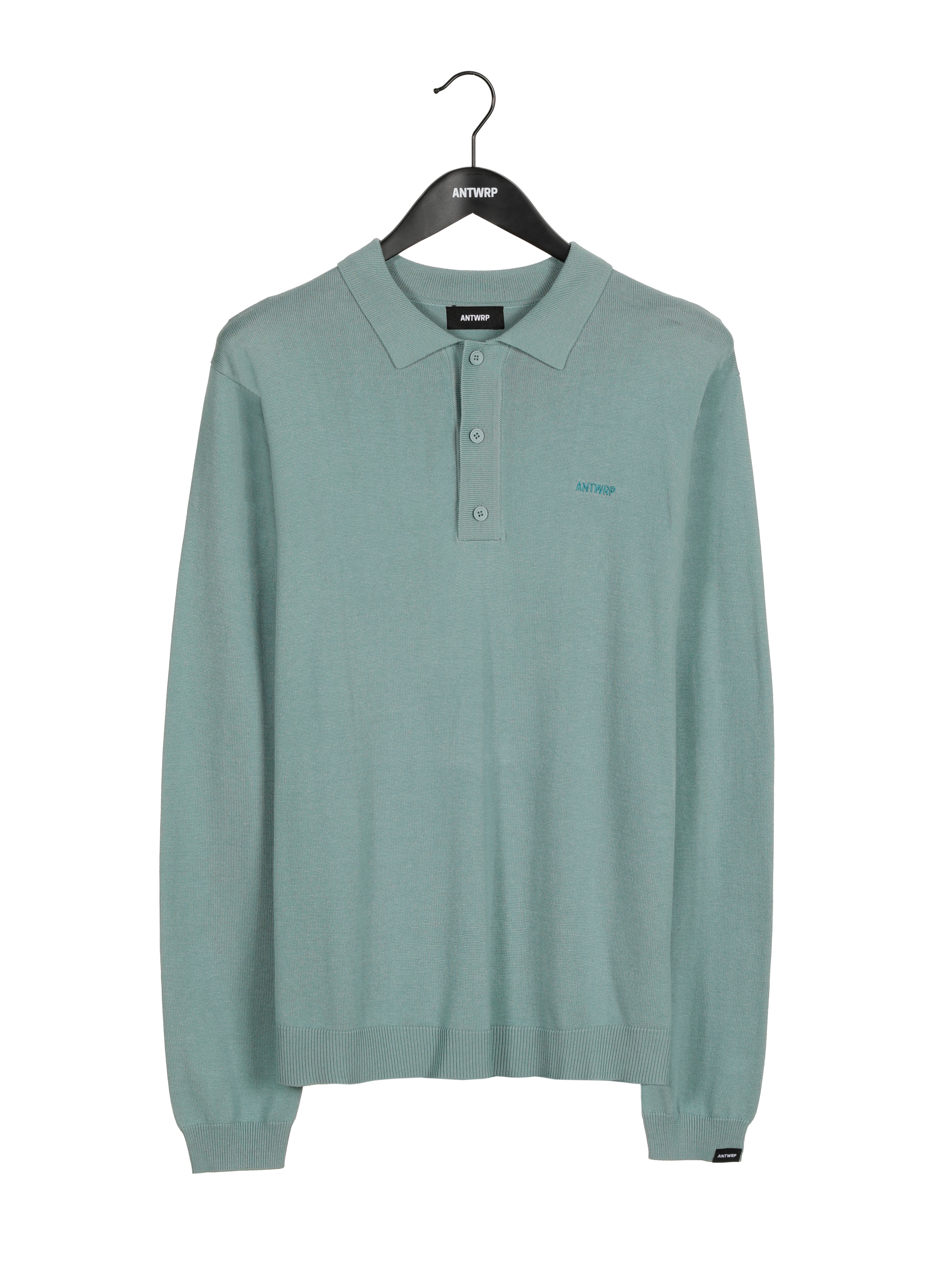 Polo's lange mouw blauw ANTWRP