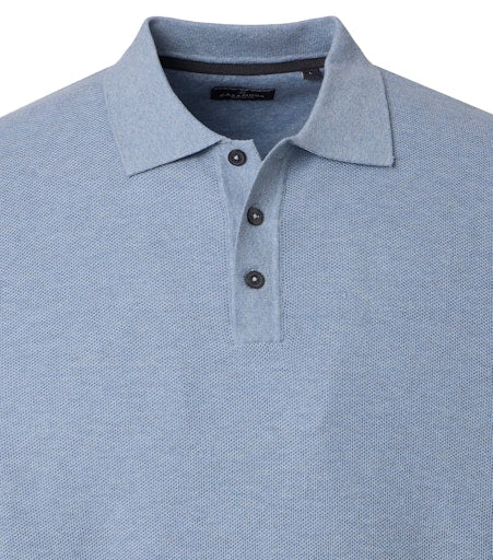 Polo's lange mouw blauw Casa Moda - Image 2