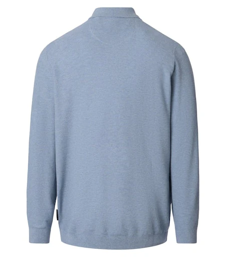 Polo's lange mouw blauw Casa Moda - Image 3
