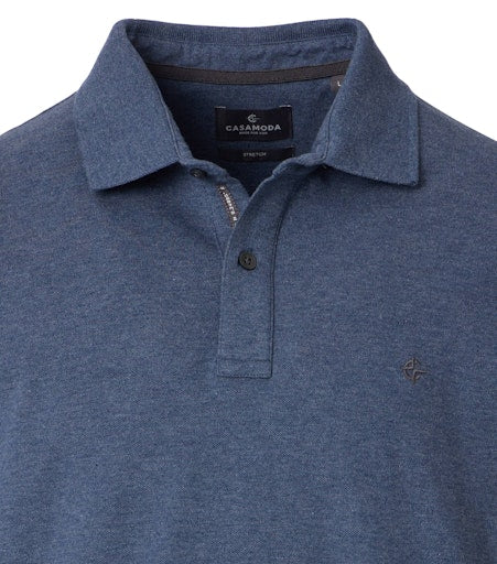Polo's lange mouw blauw Casa Moda - Image 3