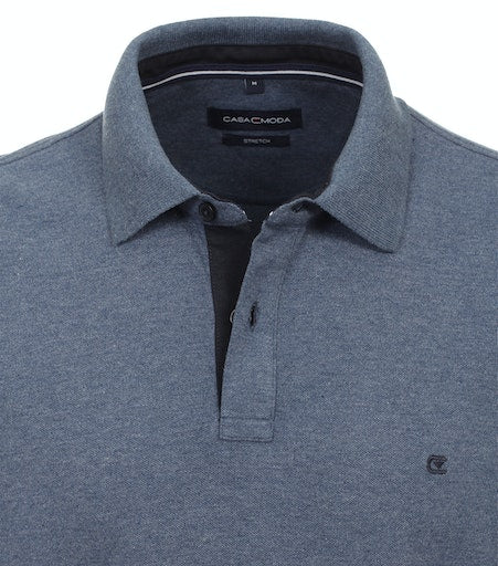 Polo's lange mouw blauw Casa Moda - Image 3