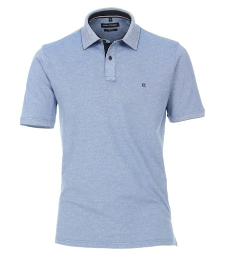 Polo's lange mouw blauw Casa Moda