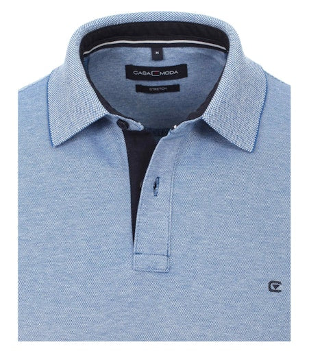 Polo's lange mouw blauw Casa Moda - Image 3