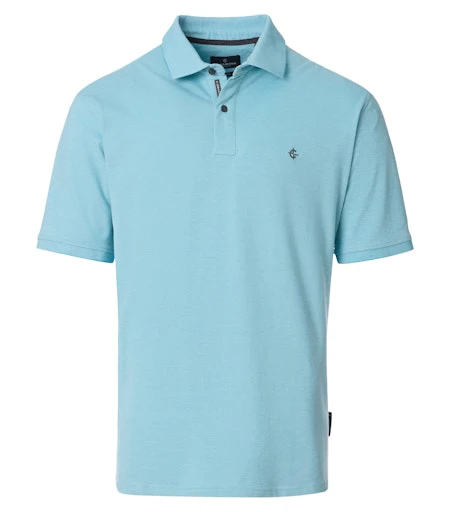 Polo's lange mouw blauw Casa Moda