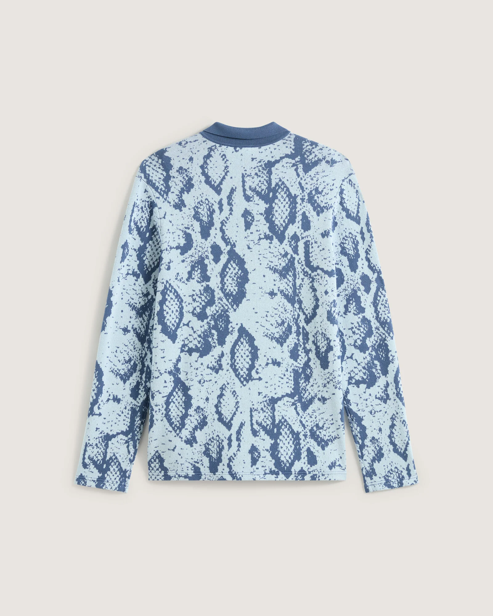 Polo's lange mouw blauw Vans - Image 2